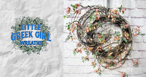 Elevate Your Home’s Entrance with Designer Wreaths from Little Greek Girl Wreaths